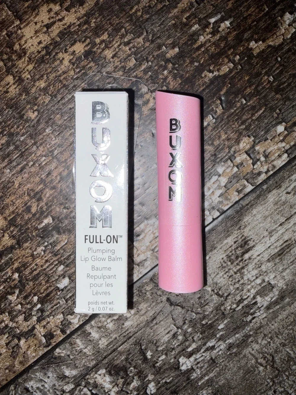Buxom FULL-ON pluming lip glow balm in Rose’ all day 🩷